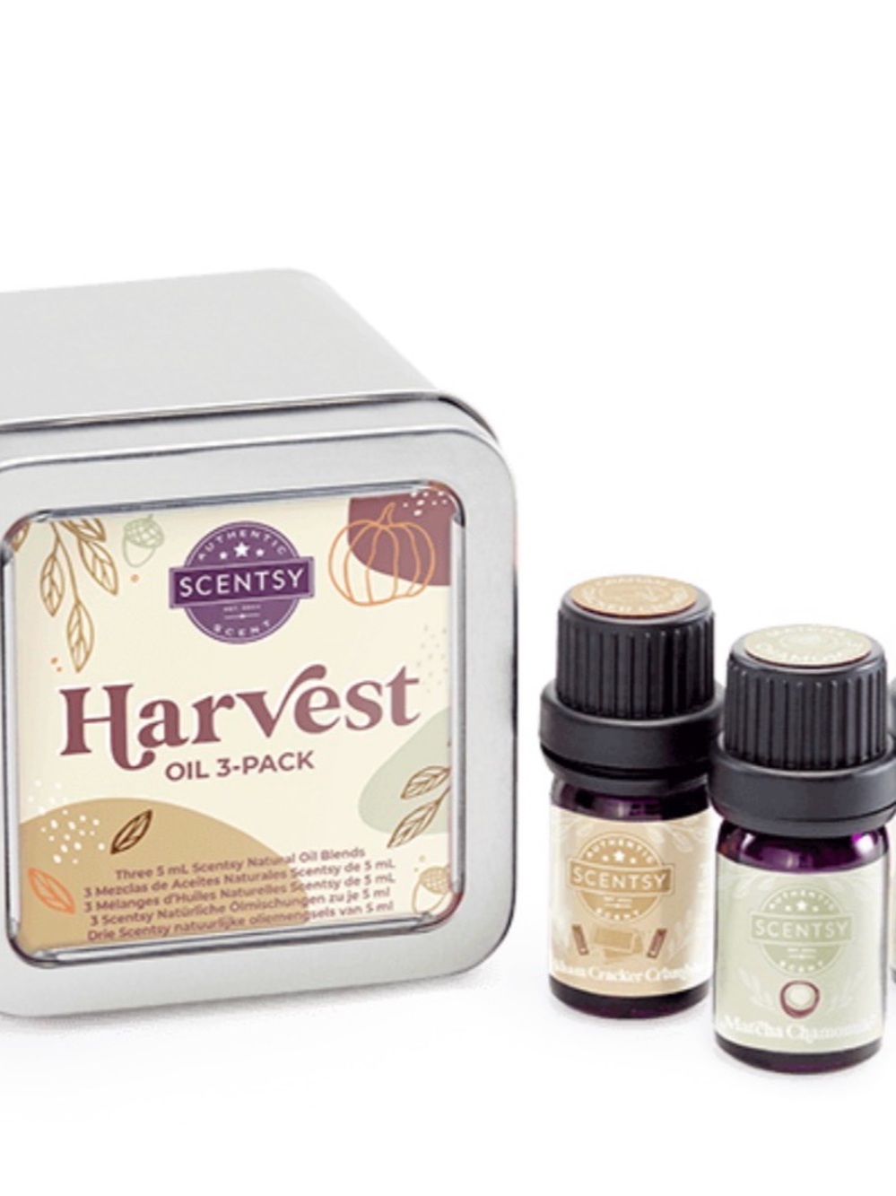 Scentsy Harvest Oil 3-Pack